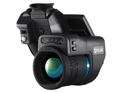 構造物に適した調査用機器　赤外線サーモグラフィ：FLIR Tシリーズ　T1000シリーズ