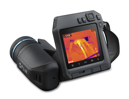 構造物に適した調査用機器　赤外線サーモグラフィ：FLIR Tシリーズ　T500シリーズ