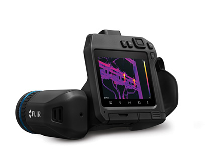 構造物に適した調査用機器　赤外線サーモグラフィ：FLIR Tシリーズ　T800シリーズ